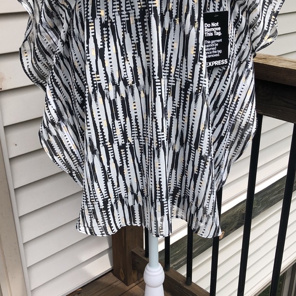 Express Sheer Summertime Dress - Picture 4 of 14